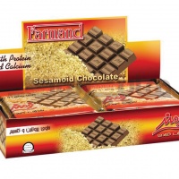 شکلات تابلت کنجدی 70 گرمی فرمند