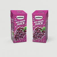 نوشیدنی انگور قرمز پاکتی 200سی سی