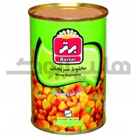 کنسرومخلوط سبزیجات برتر