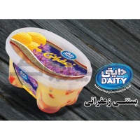 بستنی زعفرانی 600 گرمی دایتی