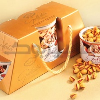 پسته بوداده و نمکين زعفراني مقدار 200 گرم گلستان