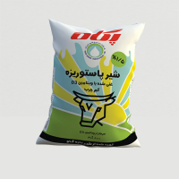 شیر پاستوریزه نایلونی ۸۰۰ گرمی  1/5 درصد چربی غنی شده با ویتامین دی 3