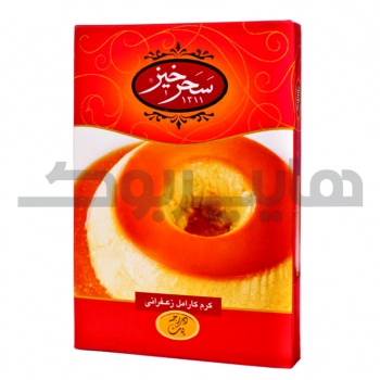 کرم کارامل زعفرانی سحرخیز