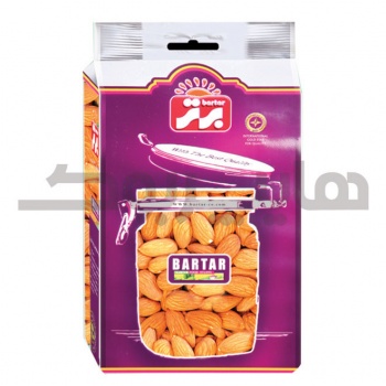 مغز بادام 450 گرمی خام سلفون برتر