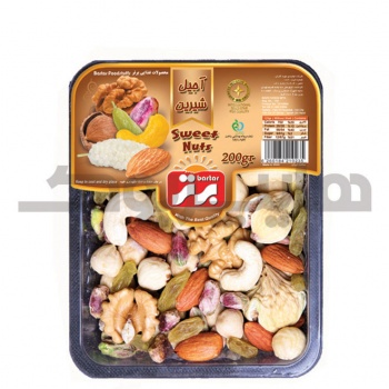 آجیل شیرین 200گرمی سیل وکیوم برتر