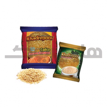 کیک کنجدی گرد خدیوپور