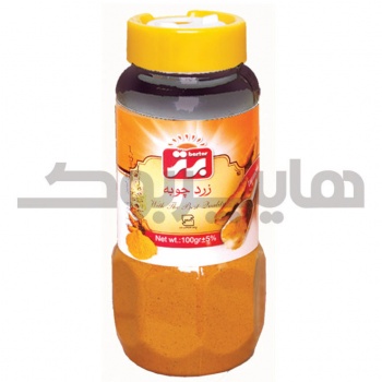 PET زردچوبه 100 گرمی نمکپاش برتر