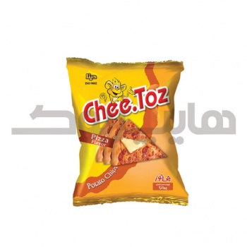چیپس سیب زمینی پیتزا چی توز