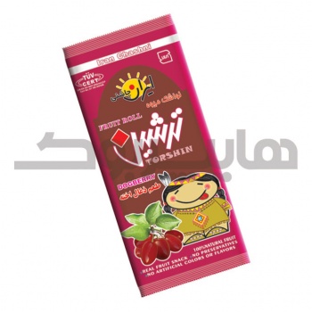 لواشک با طعم ذغال اخته ایران چاشنی