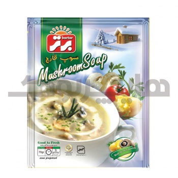 سوپ قارچ نیمه آماده