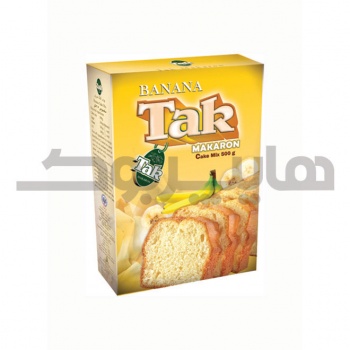 پودرکیک موزی 500 گرمی تک ماکارون