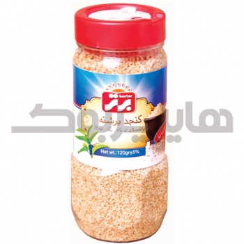 PET کنجد برشته 120 گرمی نمکپاش برتر