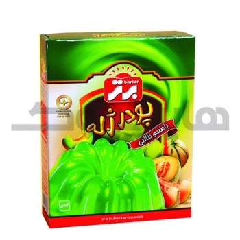 پودر ژله با طعم طالبی 100 گرمی برتر