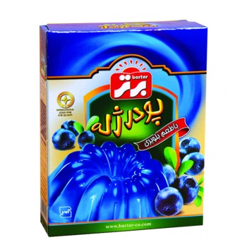 پودر ژله بلوبری 100 گرمی جعبه ای برتر