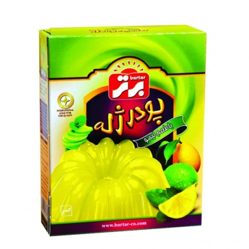 پودر ژله لیمویی 100 گرمی جعبه ای برتر